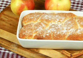 Cobbler cu mere, reteta usoara si delicioasa, gata in cateva minute