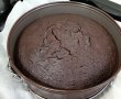Tort cu visine, ciocolata si crema de piersici - Desertul festiv si delicios-6