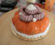 Tort Valentina cu capsuni si ciocolata - Deliciu ciocolatos si aromat-21