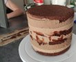 Tort cu lichior, cafea si jeleu de afine - Reteta delicioasa-11
