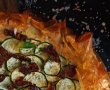Tartă cu cașcaval afumat și dovlecei - Aperitiv rapid și gustos-1