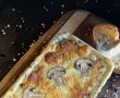 Ciuperci gratinate, cu spanac și cremă de brânză la cuptor - Un preparat sățios și savuros-1