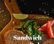 Sandwich cu șnițel și sos chimichurri - Savoare și aromă într-o rețetă rapidă-0