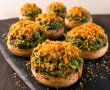 Ciuperci umplute cu spanac și cremă de brânză - Rapide și delicioase-1