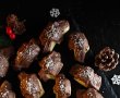 Cornulețe cu alune de pădure, cremă de fistic și ciocolată - Fragede și delicioase-2