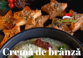 Cremă de brânză cu măsline și usturoi - Rețeta de aperitiv rapid și savuros