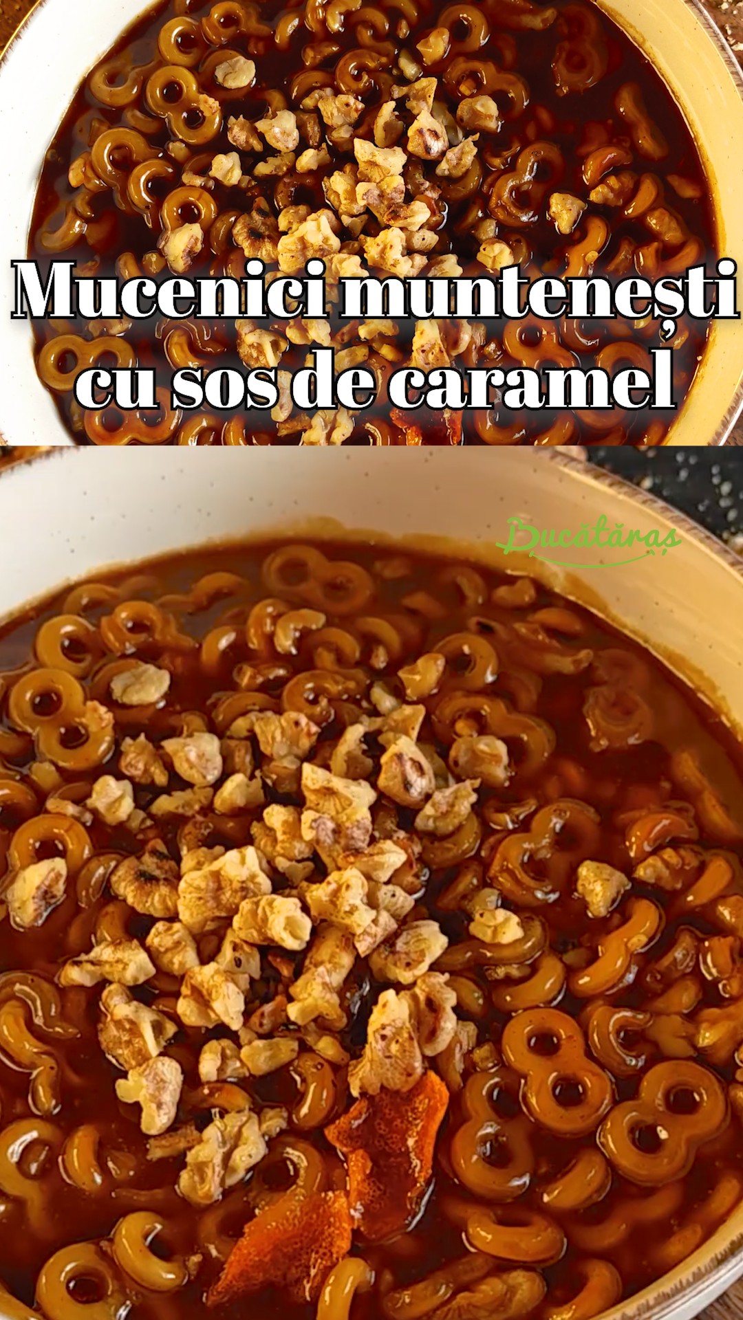 Mucenici muntenești în sos de caramel cu scorțișoară - Rețeta aromată care te va cuceri