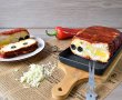 Chec cu pui si ardei kapia copti - Reteta gustoasa de aperitiv-6