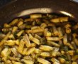 Garnitură de fasole galbenă cu usturoi verde - Cea mai simplă și gustoasă rețetă-3