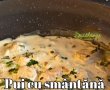 Pui cu smântână și usturoi verde - Rețeta simplă și savuroasă-1