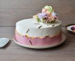 Tort cu crema de fistic, ciocolata si zmeura - Reteta delicioasa si aromata-4