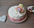 Tort cu crema de fistic, ciocolata si zmeura - Reteta delicioasa si aromata-5