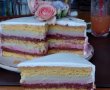 Tort cu crema de fistic, ciocolata si zmeura - Reteta delicioasa si aromata-9