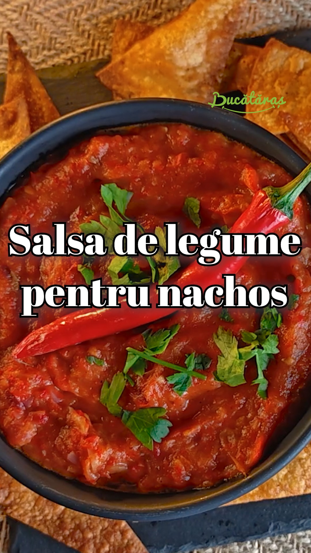 Salsa de legume pentru nachos - Rețeta ușoară și savuroasă