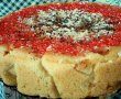 Prajitura marmorata cu mere si piersici-6
