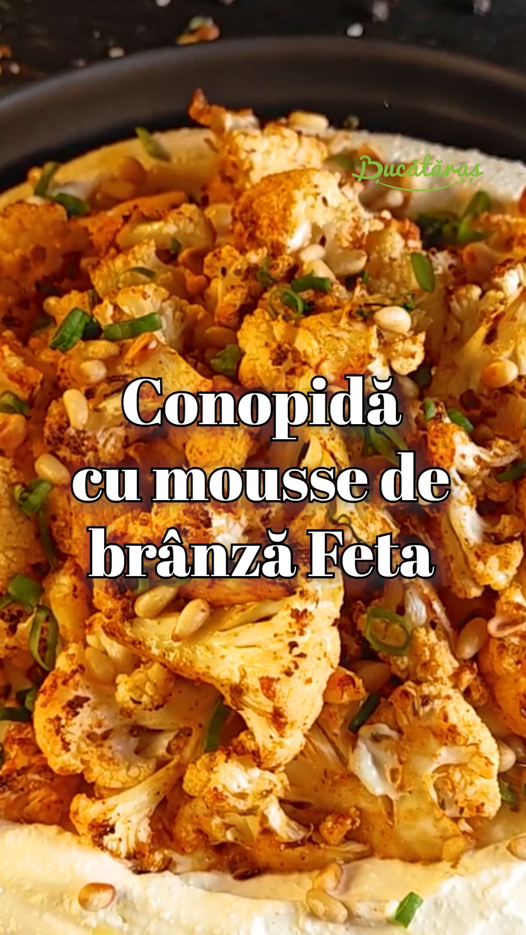 Conopidă cu mousse de feta - Simplă, rapidă și gustoasă