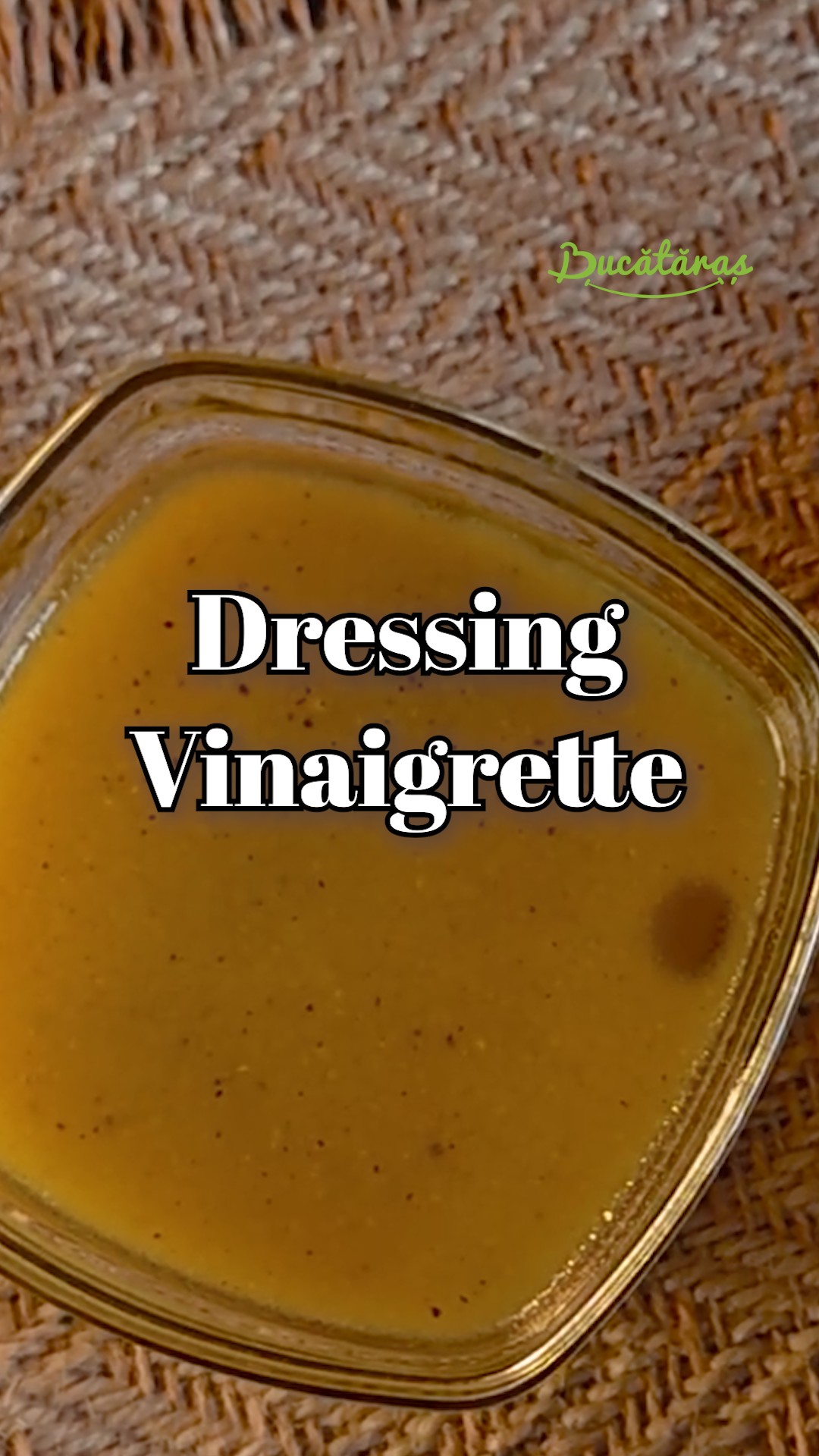 Dressing Vinaigrette - Sosul ideal pentru salate și garnituri