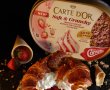 Croissant umplut cu înghețată și fructe - Desertul rapid și delicios-4