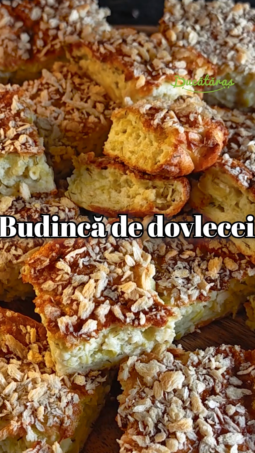 Budincă cu dovlecei - Rețeta savuroasă la cuptor