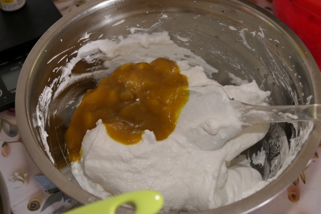 Prajitura cu mango si afine ( Alfonso 18 ani )