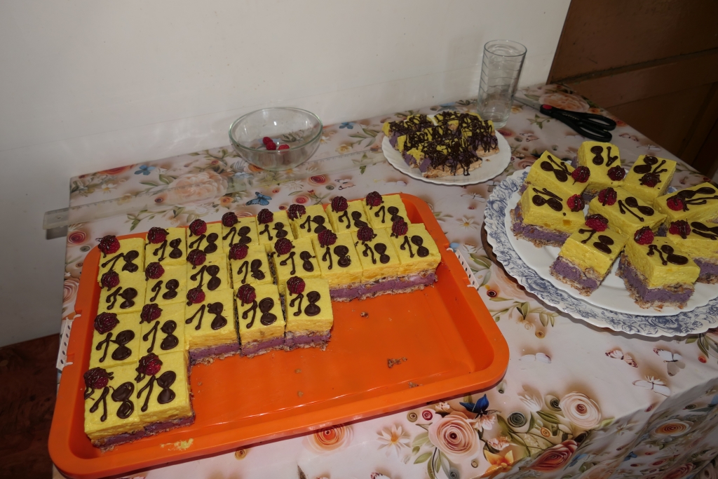 Prajitura cu mango si afine ( Alfonso 18 ani )