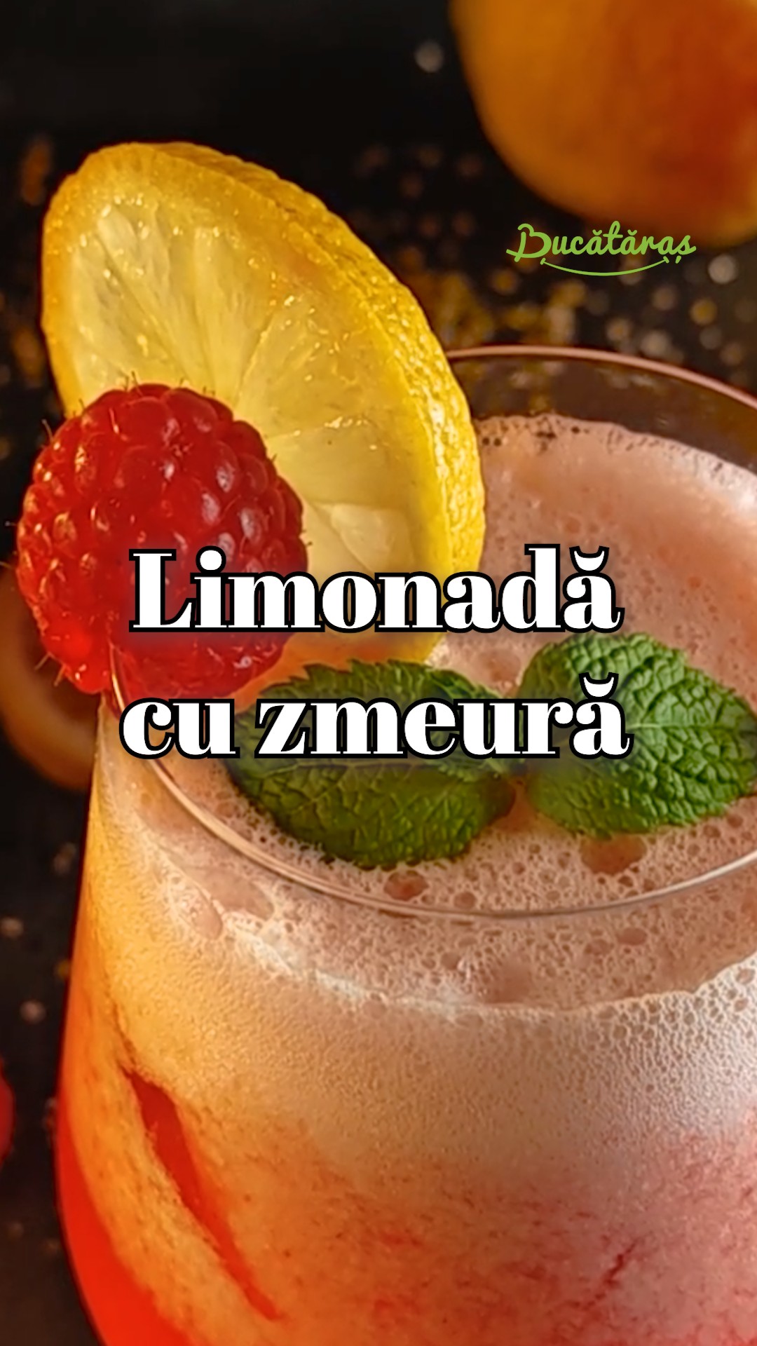 Limonadă cu zmeură -  Băutura rapidă și răcoritoare