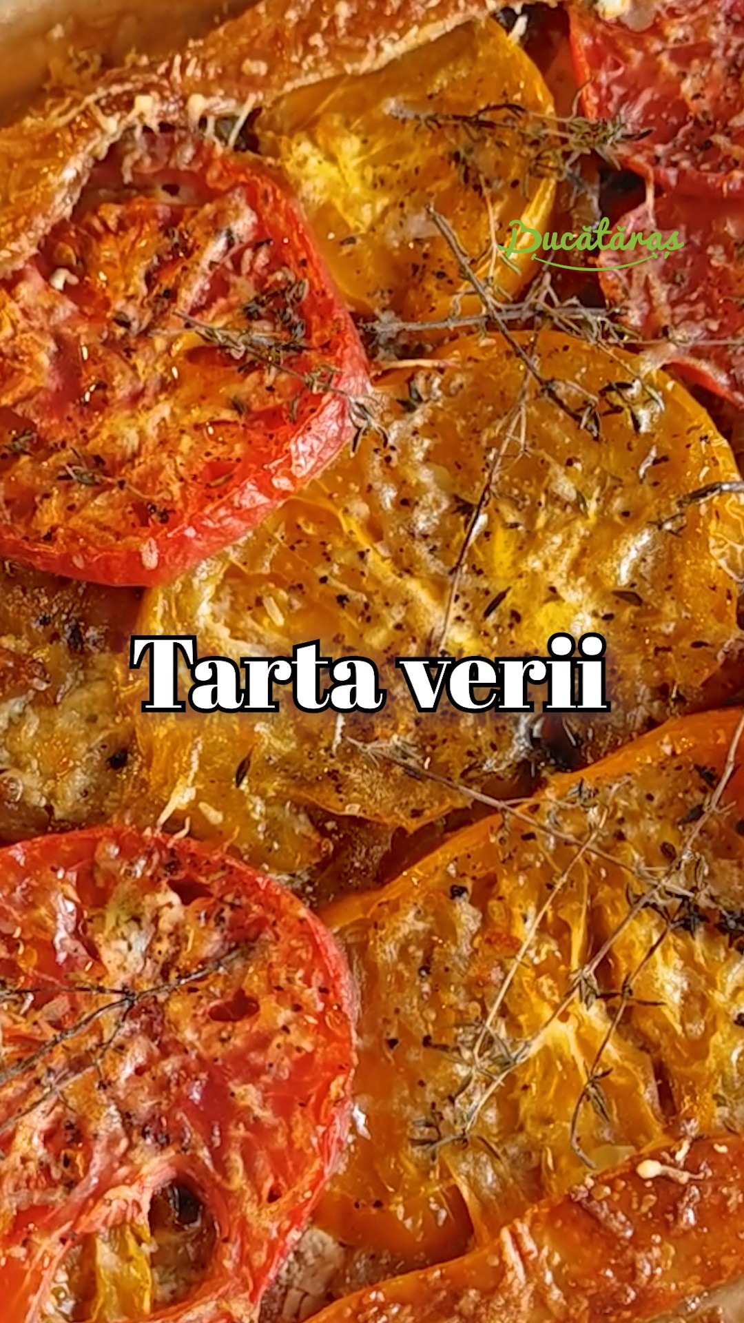 Tarta verii - Rețeta savuroasă cu roșii și ceapă caramelizată